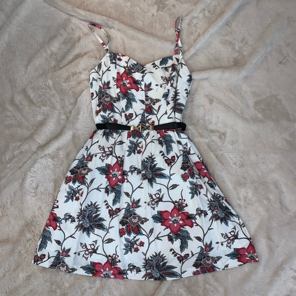 LOFT Wallpaper Floral Bustier Dress EUC - Picture 9 of 12